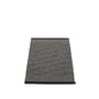 Pappelina - Edit tapijt, 60 x 85 cm, black / charcoal / granit metallic