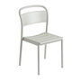 Muuto - Linear Steel Side Chair Outdoor, grijs