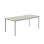 Muuto - Linear Steel Outdoor Tuintafel, 200 x 75 cm, grijs