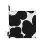 Marimekko - Pieni Unikko Pannenlap, wit / zwart