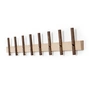 We Do Wood - Roon & Rahn Reces Wandkapstok, 98 cm, naturel / gerookte eik