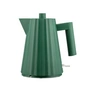 Alessi - Plissé waterkoker 1 l, groen