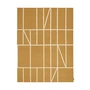 Kvadrat - Kelim Untitled_AB13 Tapijt, 180 x 240 cm, geel / beige (0032 Sun)