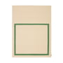 Kvadrat - Kelim Untitled_AB12 Tapijt, 180 x 240 cm, groen / beige (0014 Grasgroen)
