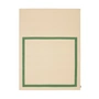 Kvadrat - Kelim Untitled_AB12 Tapijt, 180 x 240 cm, groen / beige (0014 Grasgroen)