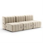 Ambivalenz Curt - Bankstel 6, grijs / beige (Jet - 9110)