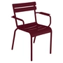 Fermob - Luxembourg Fauteuil, zwart kersen