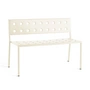 HAY - Balcony Eetkamerbank, L 114 cm, chalk beige