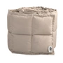 Sebra - Baby ledikantbumper, vierkant gewatteerd / jetty beige