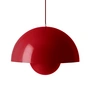 & Tradition - FlowerPot hanglamp VP2, vermiljoen