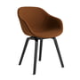 Hay - About A Chair AAC 223, eiken zwart gelakt / Hallingdal 350