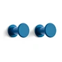 HAY - Bolt Kapstokhaak, blauw (set van 2)