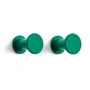 HAY - Bolt Kapstokhaak, groen (set van 2)