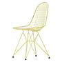 Vitra - Wire Chair DKR (H 43 cm), citroen / zonder deksel, viltglijders (basic dark)