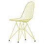 Vitra - Wire Chair DKR (H 43 cm), citroen / zonder deksel, viltglijders (basic dark)