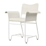 Gubi - Tropique Outdoor Dining Chair, klassiek wit halfmat / Leslie Limonta (06)