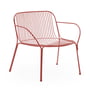 Kartell - Hiray Lounge Chair, roest rood