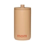 Design Letters - Travel Mok, 0,35 l, mom / beige