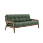 Karup Design - Grab Sofa, grenen johannesbroodbruin / olijfgroen (756)