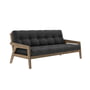 Karup Design - Grab Sofa, grenen johannesbroodbruin / donkergrijs (734)