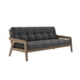 Karup Design - Grab Sofa, grenen johannesbroodbruin / antraciet (511)