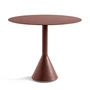 HAY Palissade Cone - Tafel Ø 90 x H 74 cm, iron red