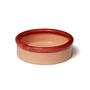 NINE - ROD Schaal, Ø x H 23,3 x 7 cm, rood / koraal