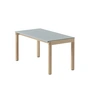 Muuto - Couple Salontafel, 84 x 40 cm, 1 vlak, eiken / lichtblauw