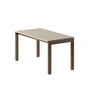 Muuto - Couple Salontafel, 84 x 40 cm, 1 Golvend, donker geolied eiken / zand