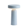 Muuto - Ease Portable LED Outdoor Acculampje, lichtblauw