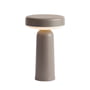 Muuto - Ease Portable LED Outdoor Batterijlamp, taupe