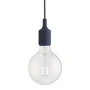 Muuto - Socket E27 LED hanglamp, middernachtblauw