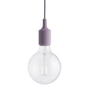 Muuto - Socket E27 LED Hanglamp, Dusty Lilac
