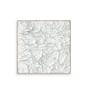 Studio Mykoda - SAHAVA Dune 2, 100 x 100 cm, wit / lijst naturel grenen