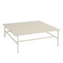 HAY - Rebar Salontafel, 100 x 104 cm, marmer beige / albast