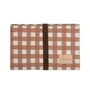 Nobodinoz - Hyde Park Verschoningsmat, terracotta checks