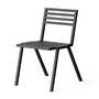 NINE - 19 Outdoors Stacking Chair, zwart