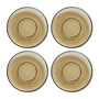 HKliving - 70's Schotels, modderbruin (set van 4)