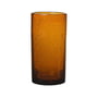 ferm Living - Oli Waterglas, h 12 cm, gerecycled barnsteen