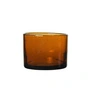 Ferm Living - Oli Waterglas, h 6 cm, gerecycled barnsteen