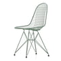 Vitra - Wire Chair DKR (H 43 cm), Eames Sea Foam Green / zonder deksel, kunststof glijders (basic dark)
