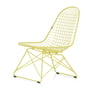 Vitra - Wire Chair LKR, citron 92 (kunststof glijders basic dark)