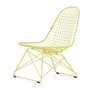 Vitra - Wire Chair LKR, citron 92 (basis glijders van donkere kunststof)