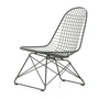 Vitra - Wire Chair LKR, donkergroen (basisglijders van donker plastic)