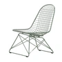 Vitra - Wire Chair LKR, Eames Sea Foam Green (basis glijders van donkere kunststof)