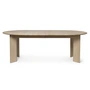 Ferm Living - Bevel uitschuifbare tafel, beuk wit geolied