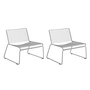 HAY - Hee Lounge Chair , asfalt grijs (set van 2)
