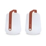 Fermob - Balad LED-batterijlamp, H 25 cm, oker (set van 2)