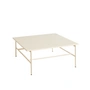 HAY - Rebar Salontafel, 80 x 84 cm, marmer beige / albast