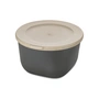 Koziol - Connect Bewaarblik met deksel, 1 l, nature ash grey